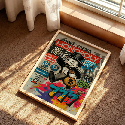 Mr Monopoly Poster