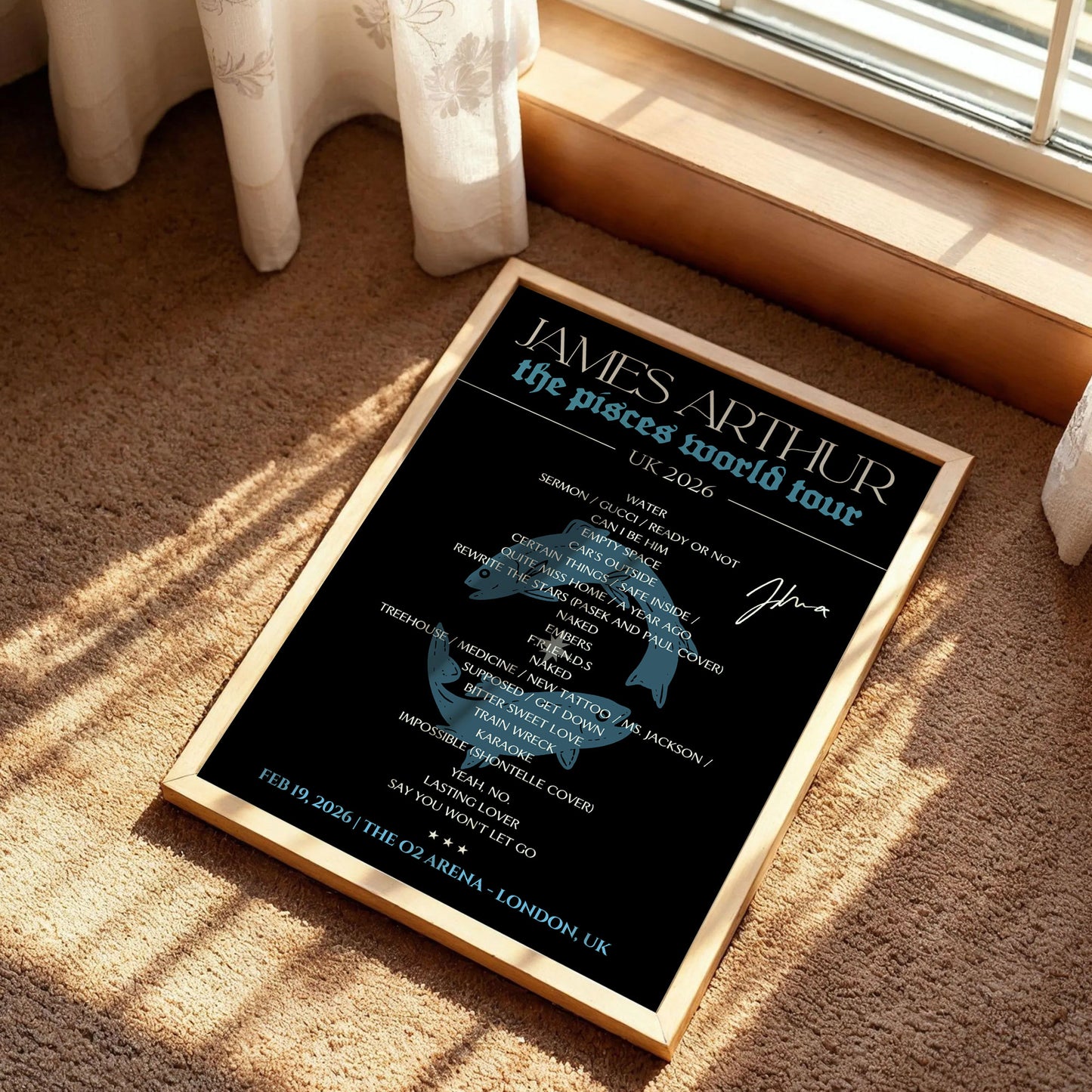 James Arthur Poster