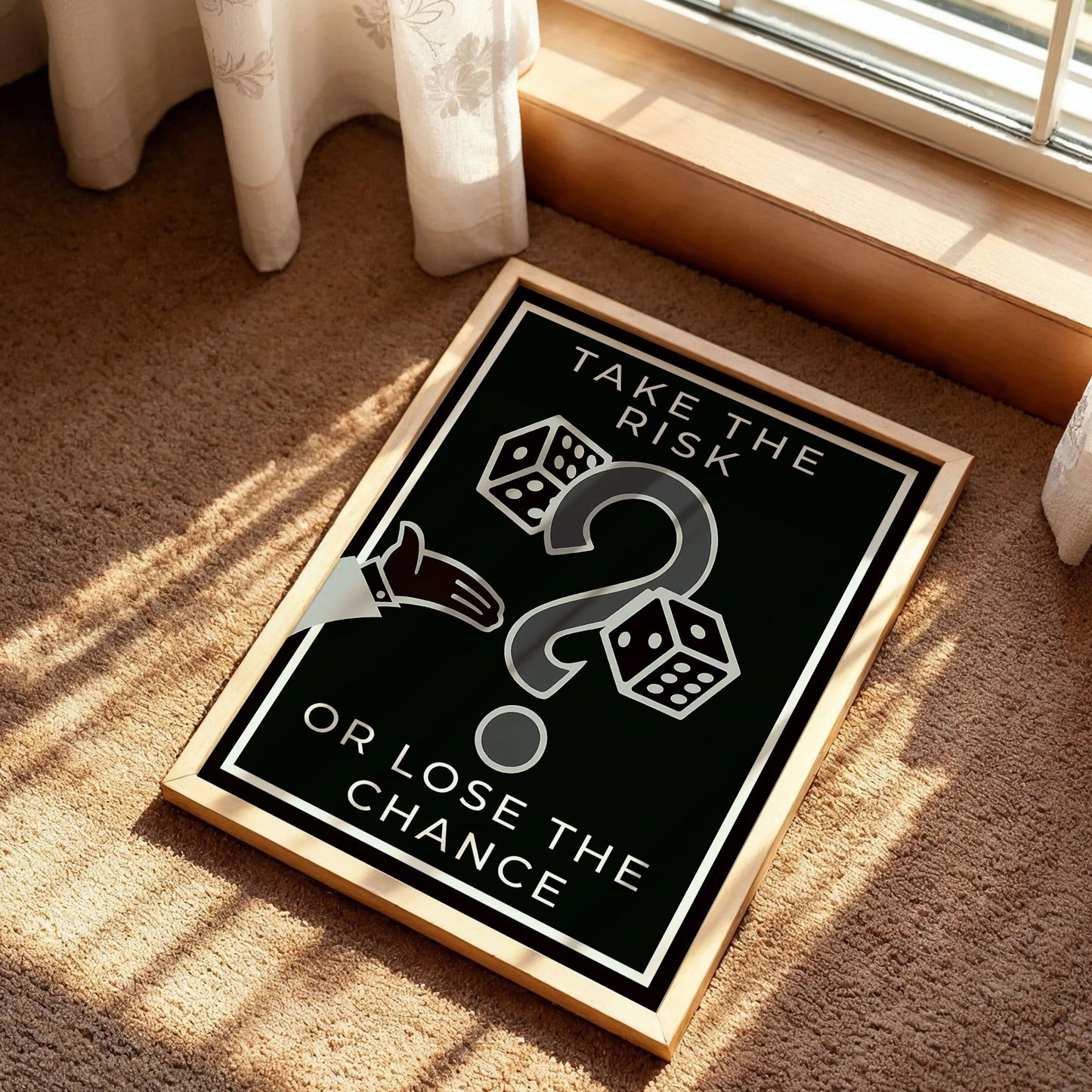 Take The Risk Monopoly Art