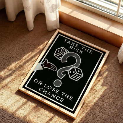 Take The Risk Monopoly Art