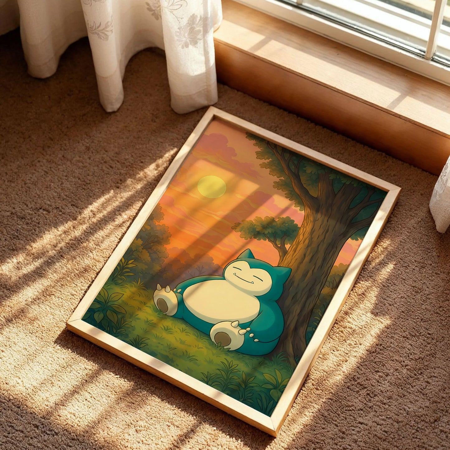 Pokemon Snorlax Poster