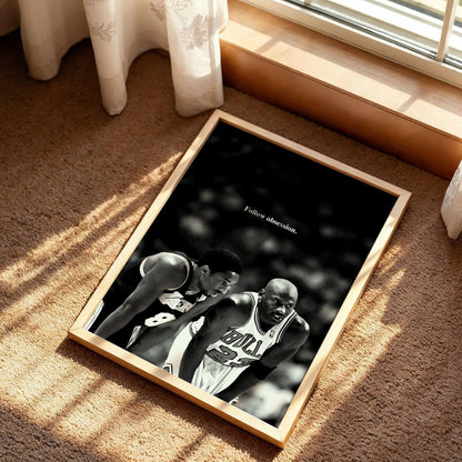 Kobe Bryant and Michael Jordan Print