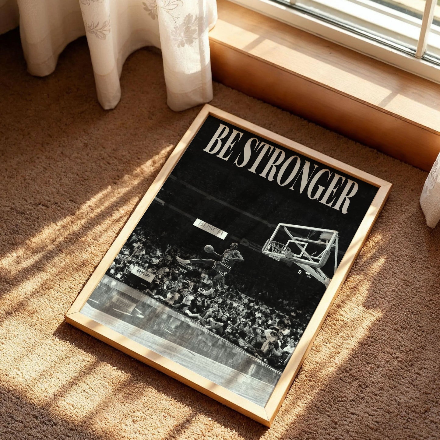 Michael Jordan Slam Dunk Contest Poster