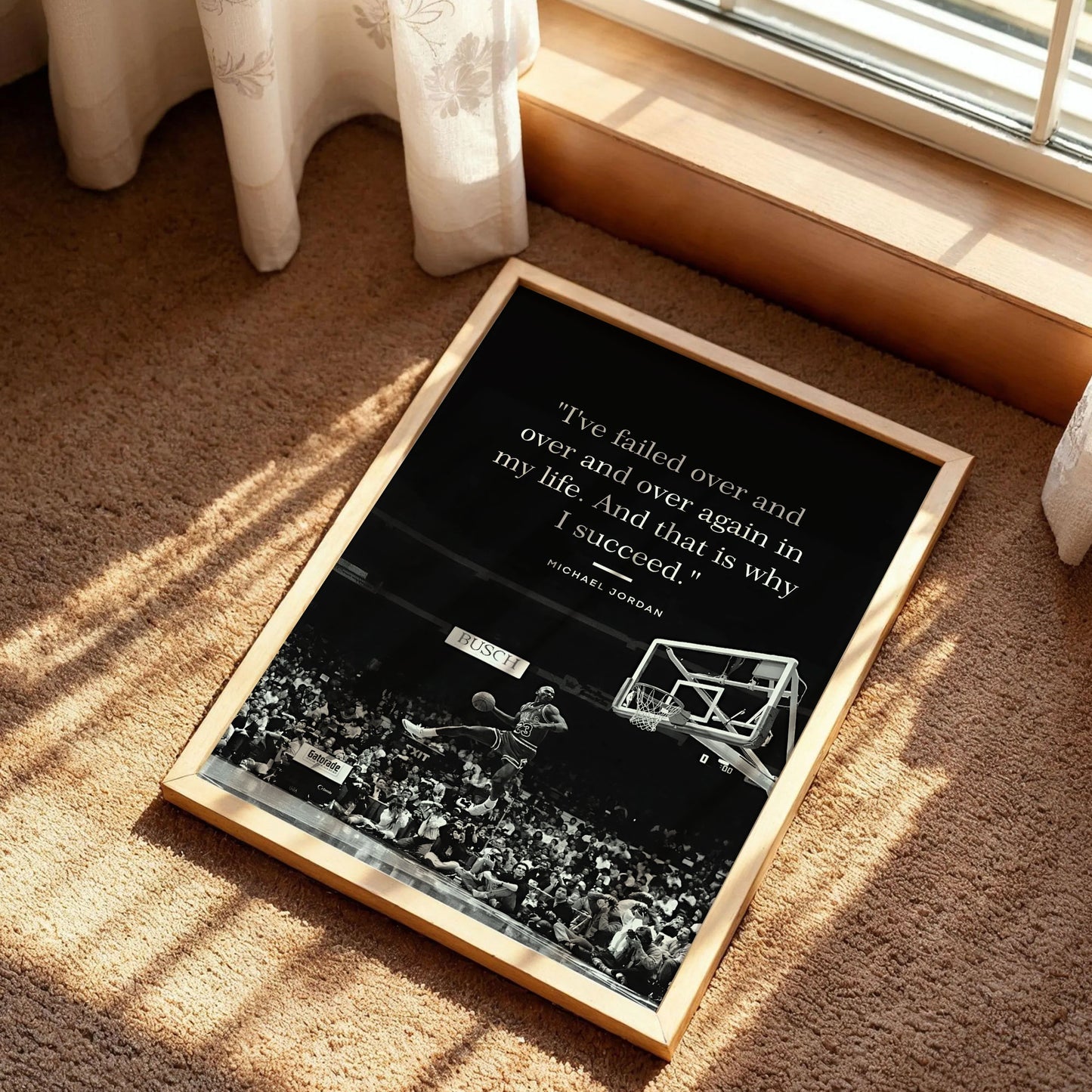 Michael Jordan Quote Print