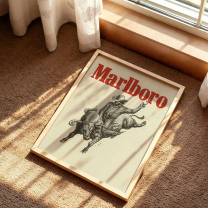 Vintage Marlboro Poster