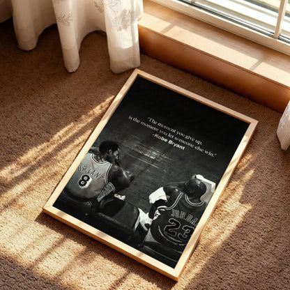Kobe and Jordan Poster
