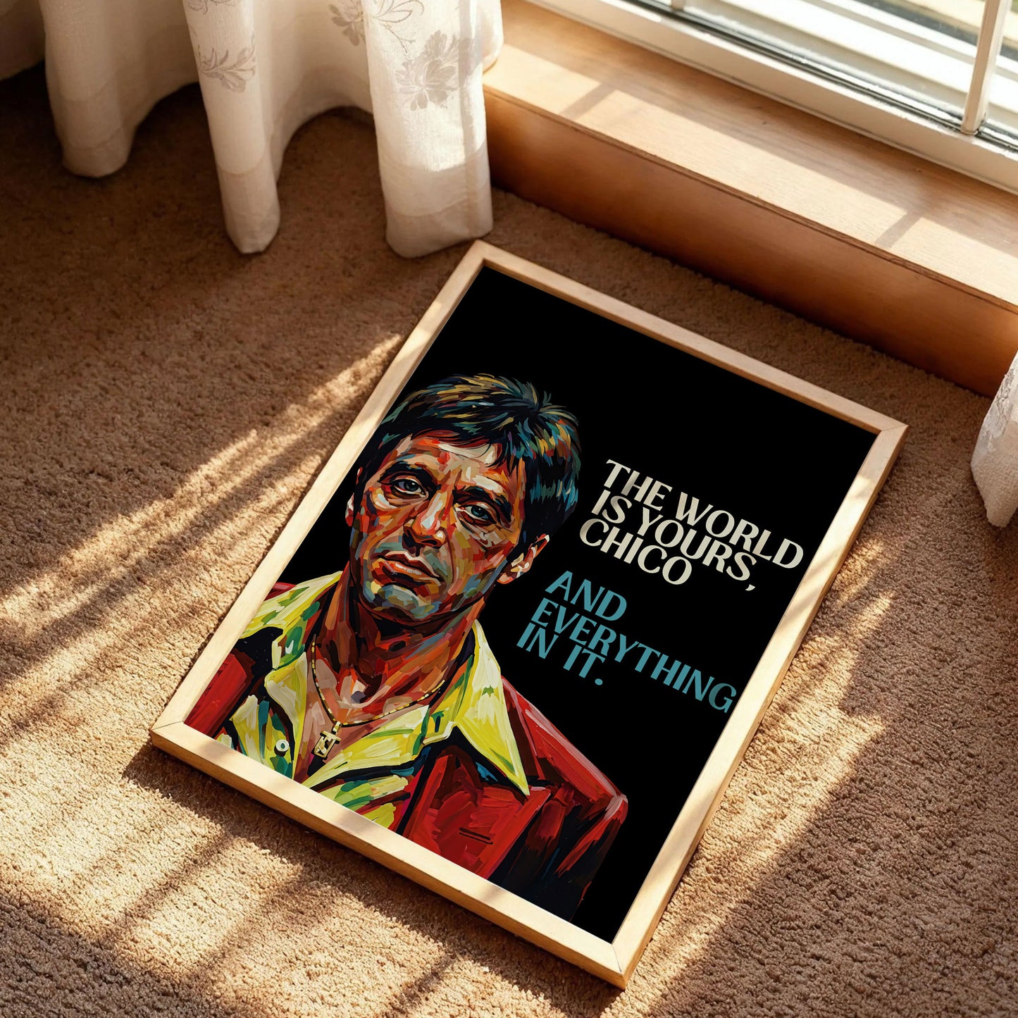 Scarface Quote Poster