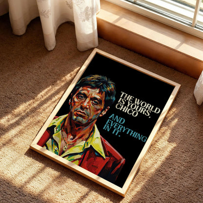 Scarface Quote Poster