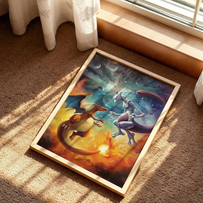 Sprigatito Pokemon Anime Poster