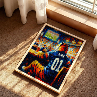 Auburn Tigers Art Print