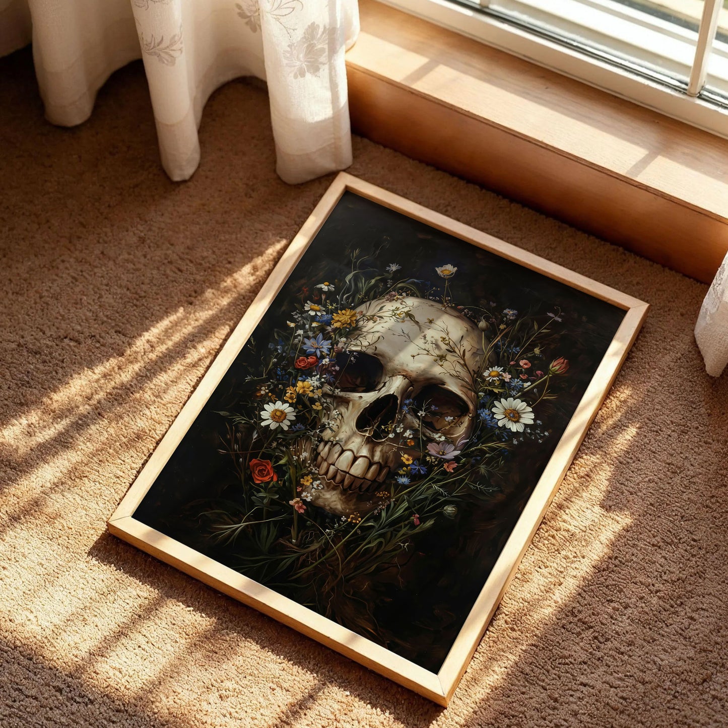 Vintage Skull Poster
