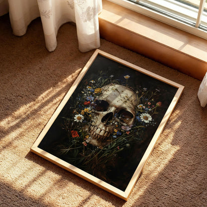 Vintage Skull Poster