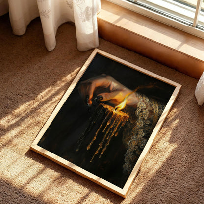 Candle Magic Art Print