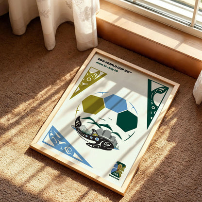 Vancouver Host City 2026 Football Wall Decor