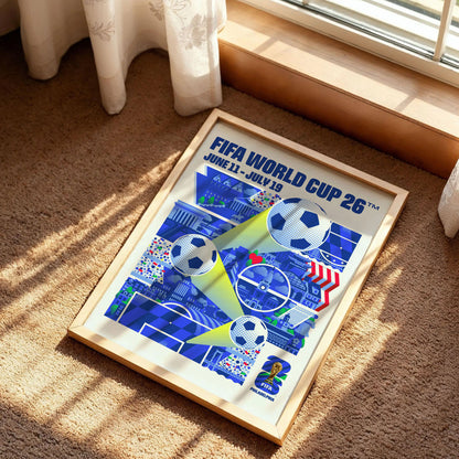 Philadelphia City Host City Football 2026 Poster