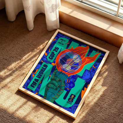 Football New York New Jersey Host City Poster