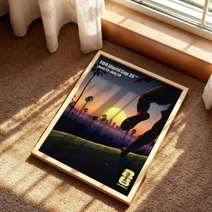 Football Los Angeles Host City Poster