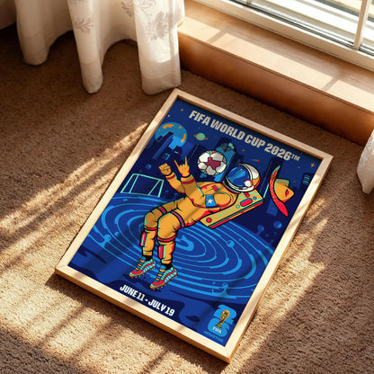 Texas Football Vibe Houston 2026 Poster