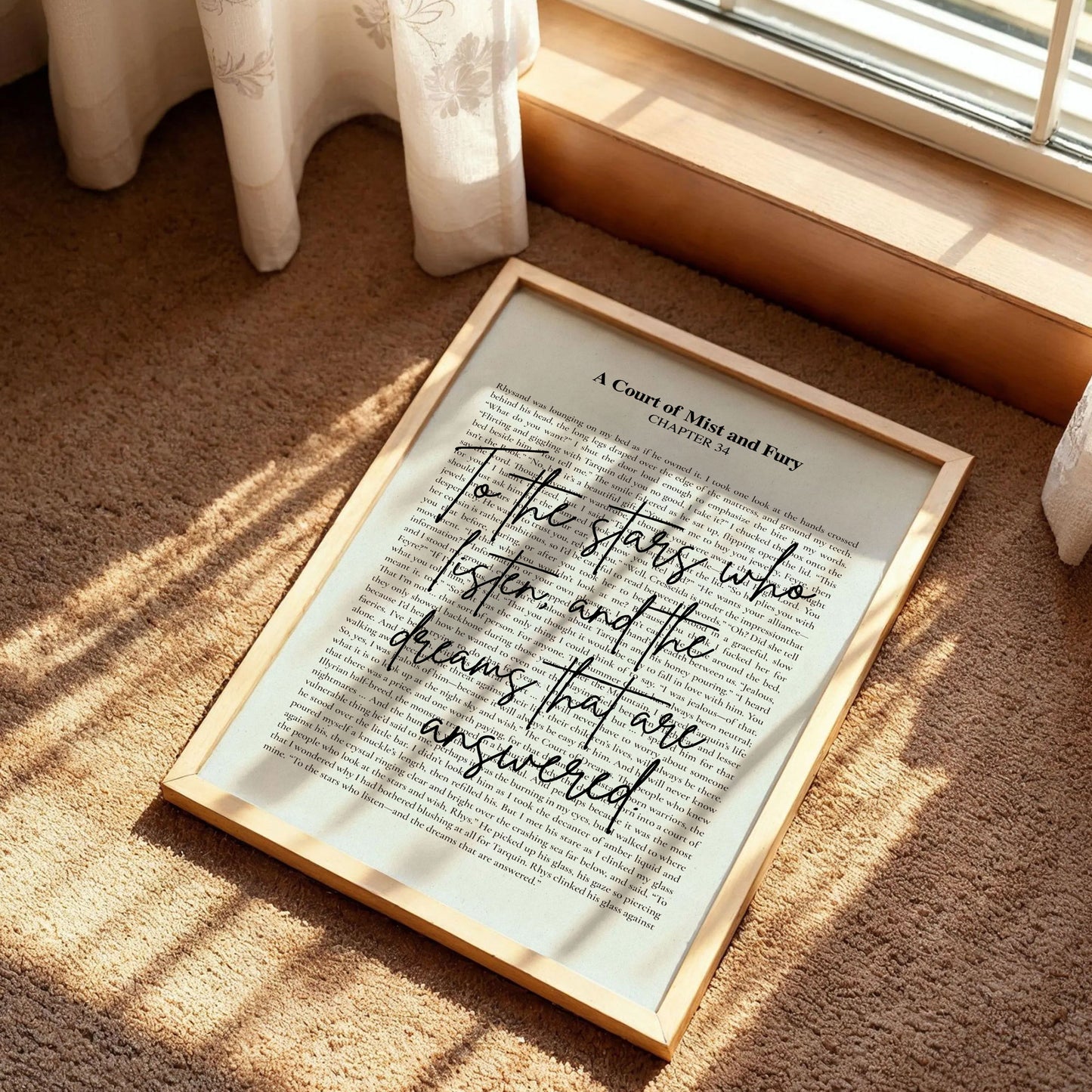 To The Stars Who Listen Poster