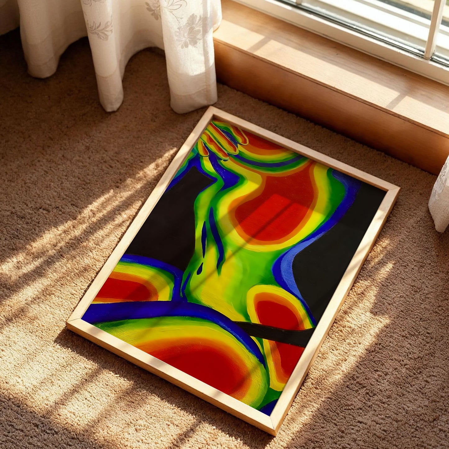 Body Art Painting Print