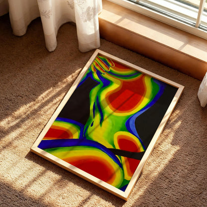 Body Art Painting Print