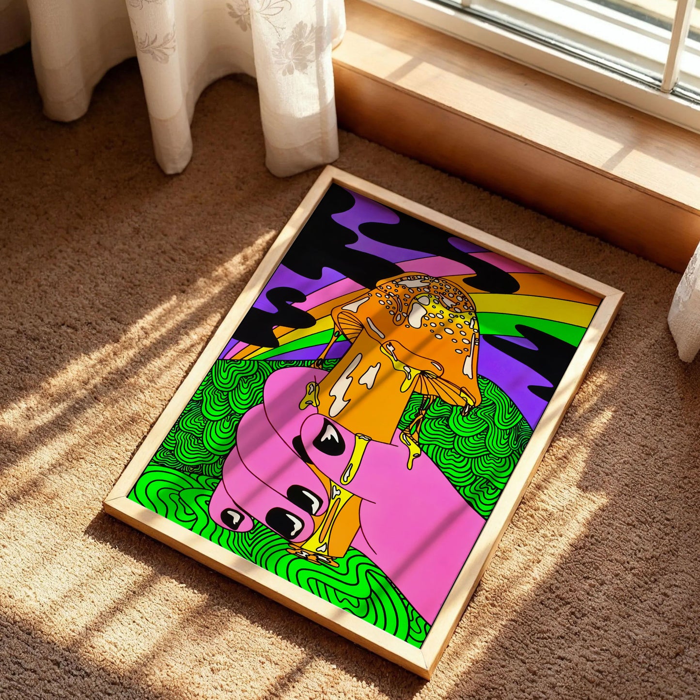 Sexy Mushroom Poster