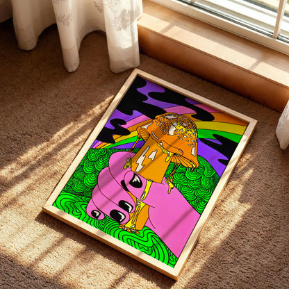 Sexy Mushroom Poster