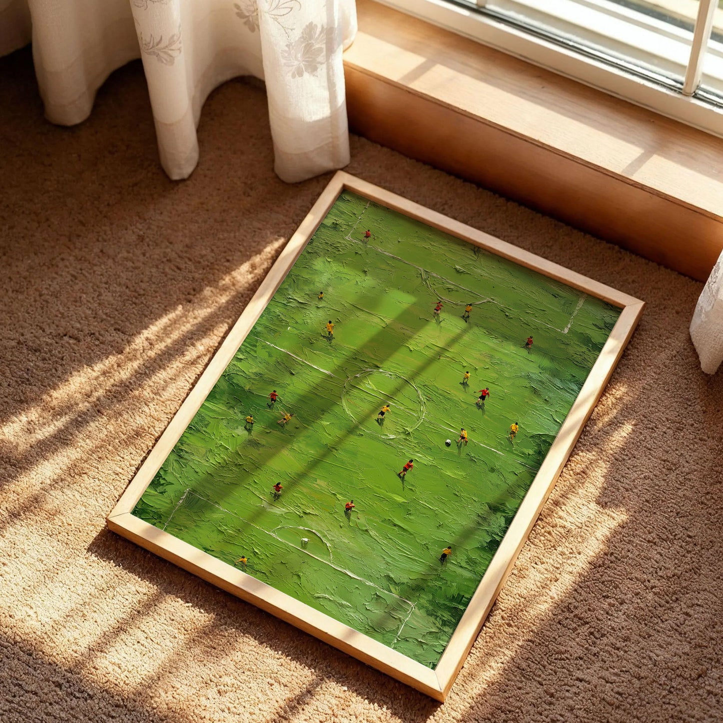 Green Sports Football Poster