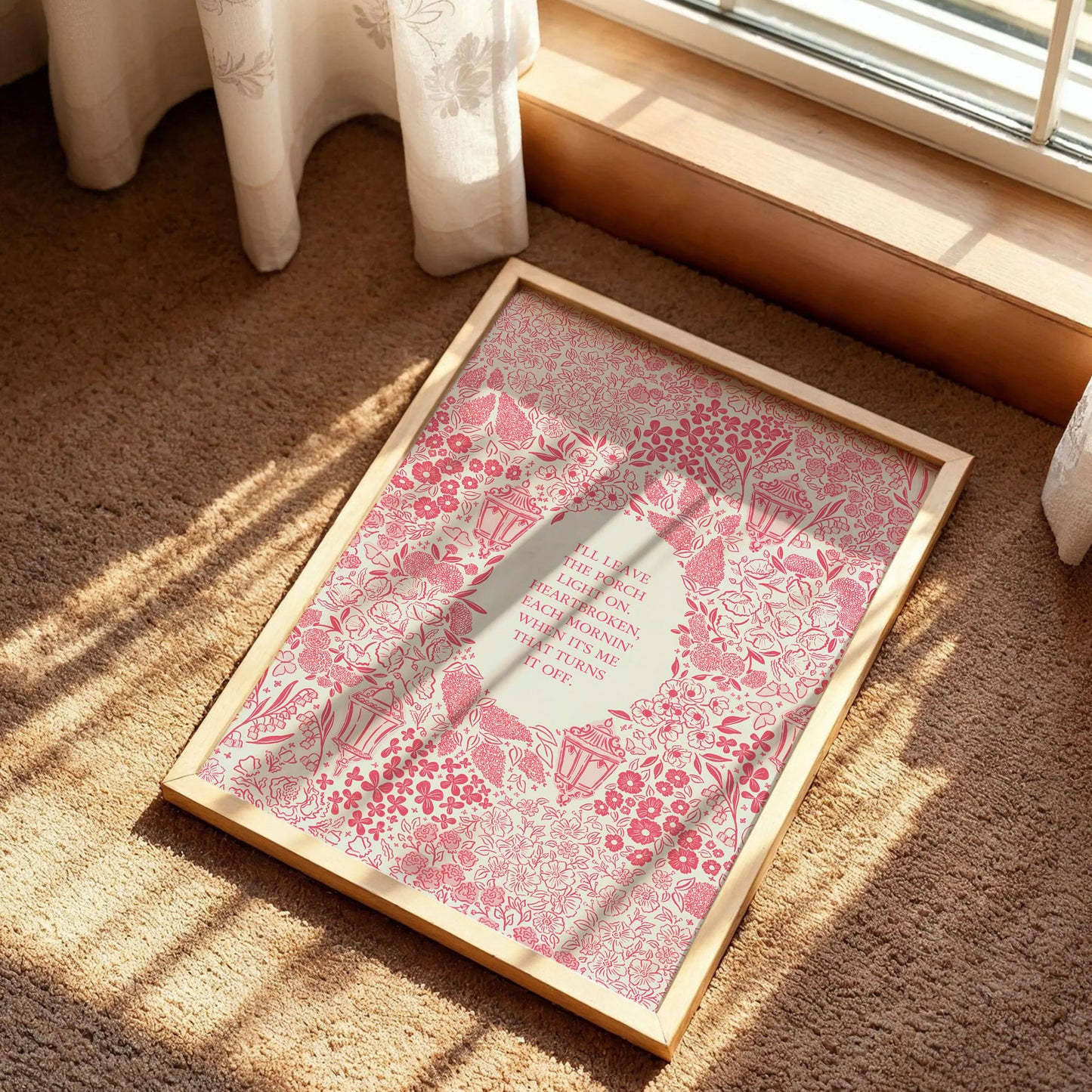 Porch Light Noah Kahan Poster
