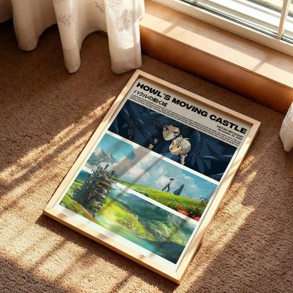 Howl's Moving Castle Howl and Sophie Hatter Poster