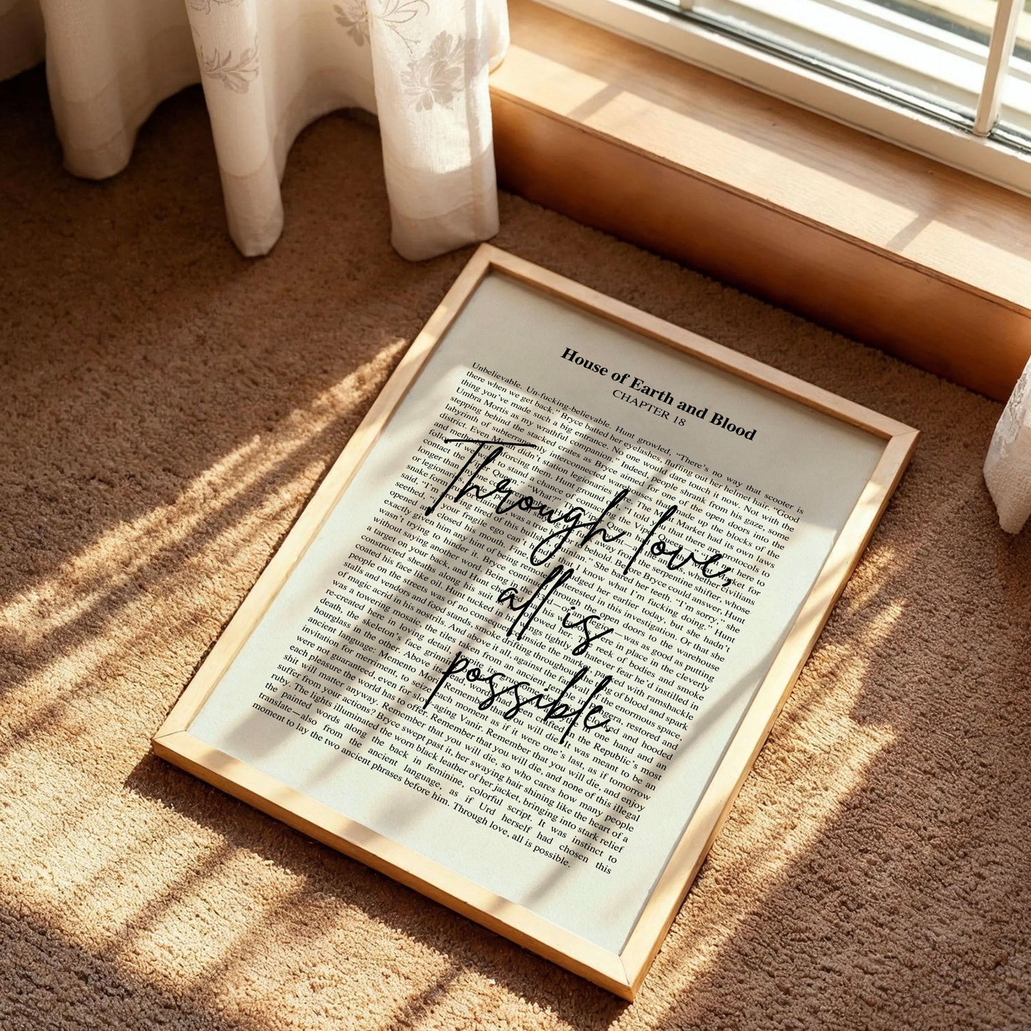 House of Earth and Blood Poster