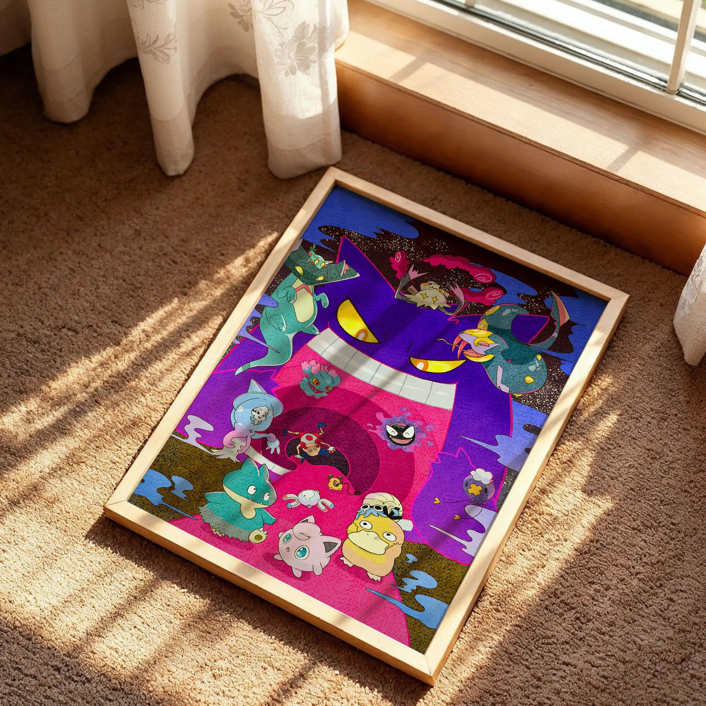 Gigantamax Gengar Art Print