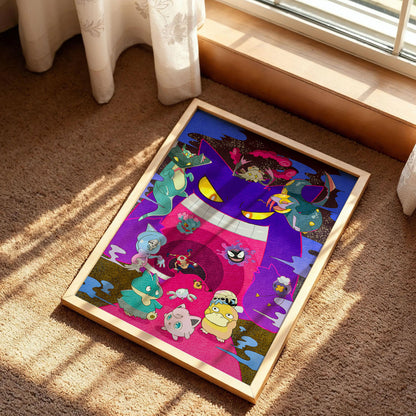 Gigantamax Gengar Art Print