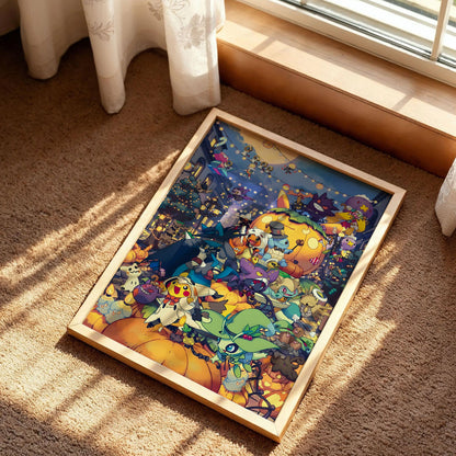 Pokémon Halloween Festival Poster