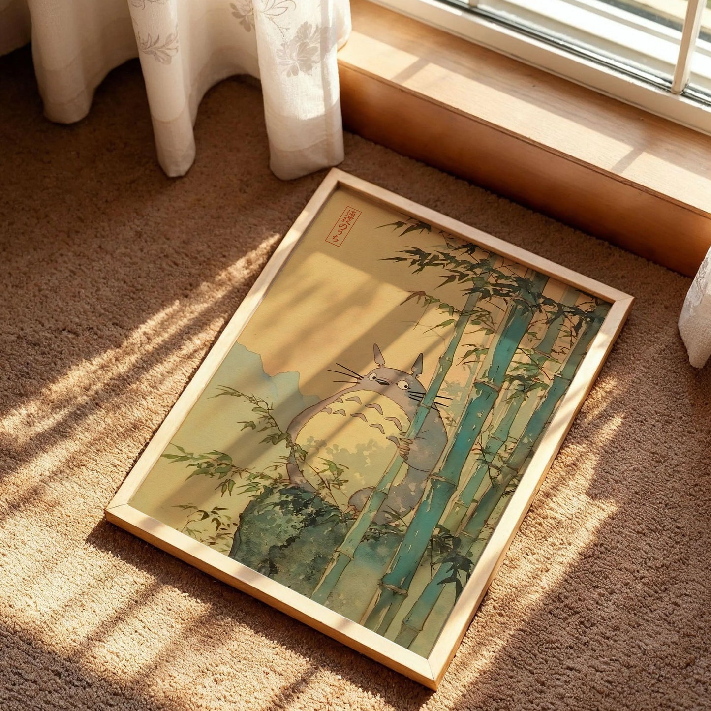 Totoro Studio Ghibli Wall Art