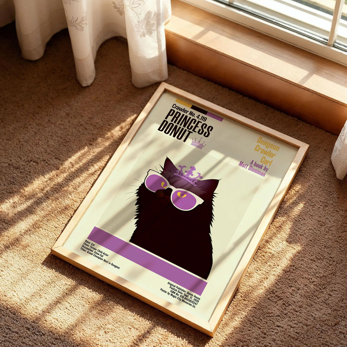 Princess Donut Dungeon Crawler Carl Poster
