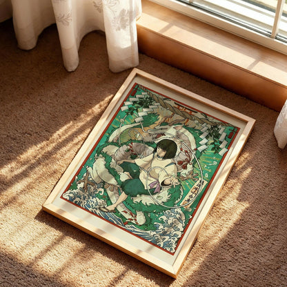Haku Studio Ghibli's Spirited Away Poster