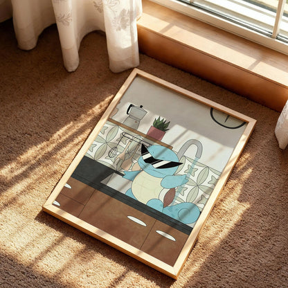 Squirtle Wall Art