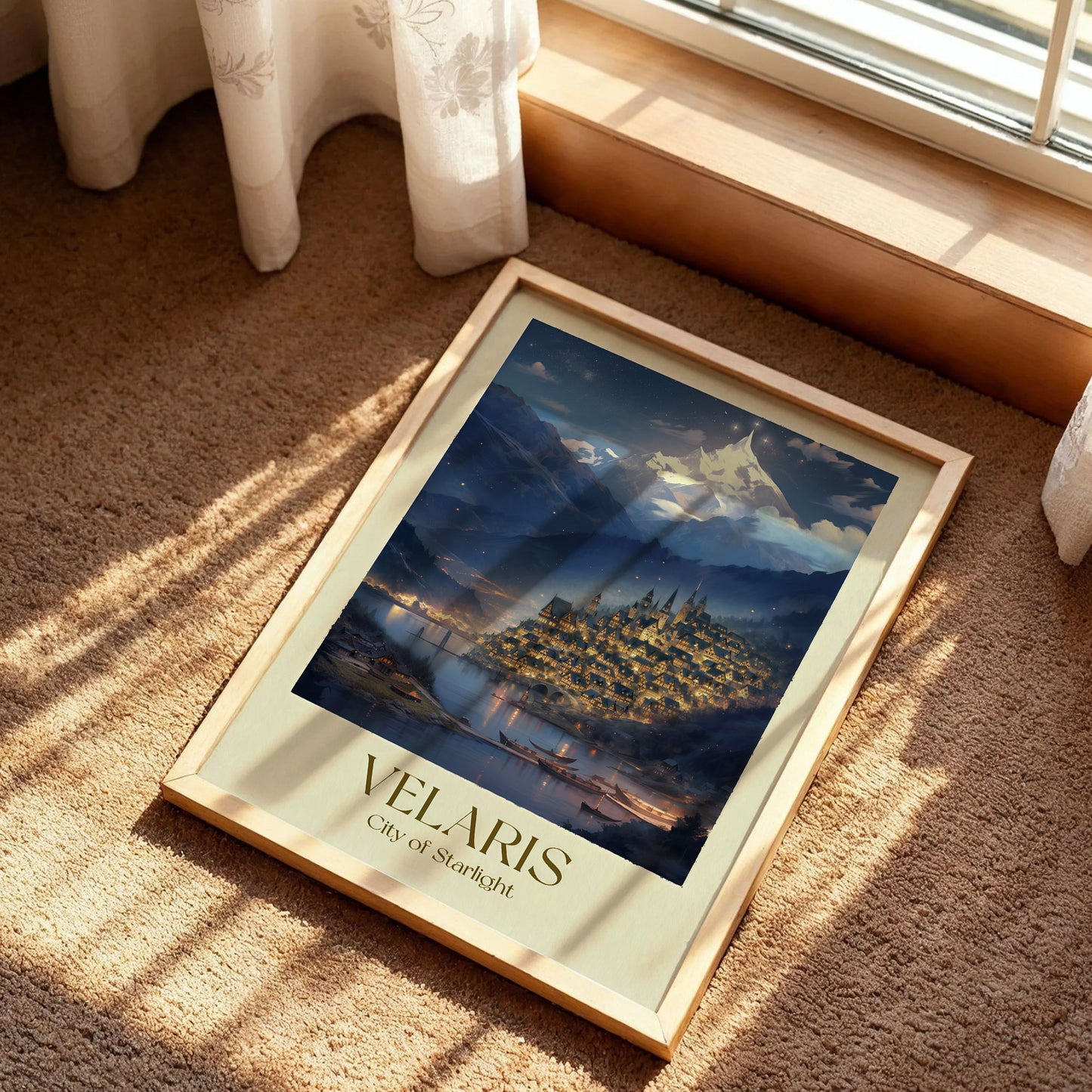 Velaris ACOTAR Night Court Poster