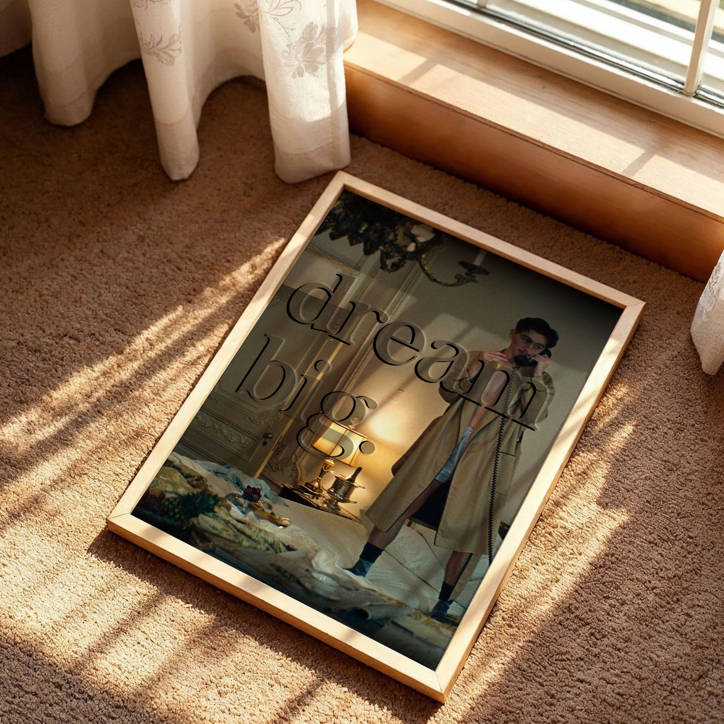 Marty Supreme Dream Big Poster