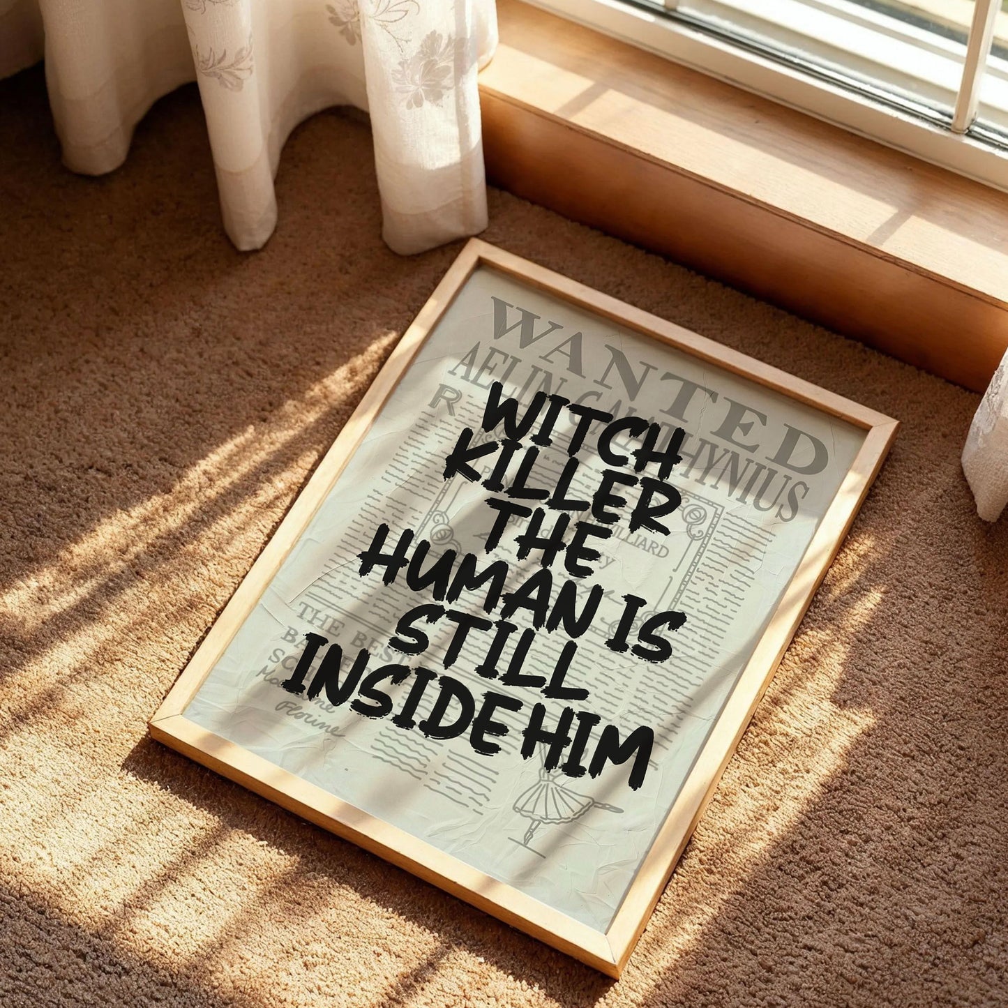 Manon Blackbeak Throne of Glass Wall Art