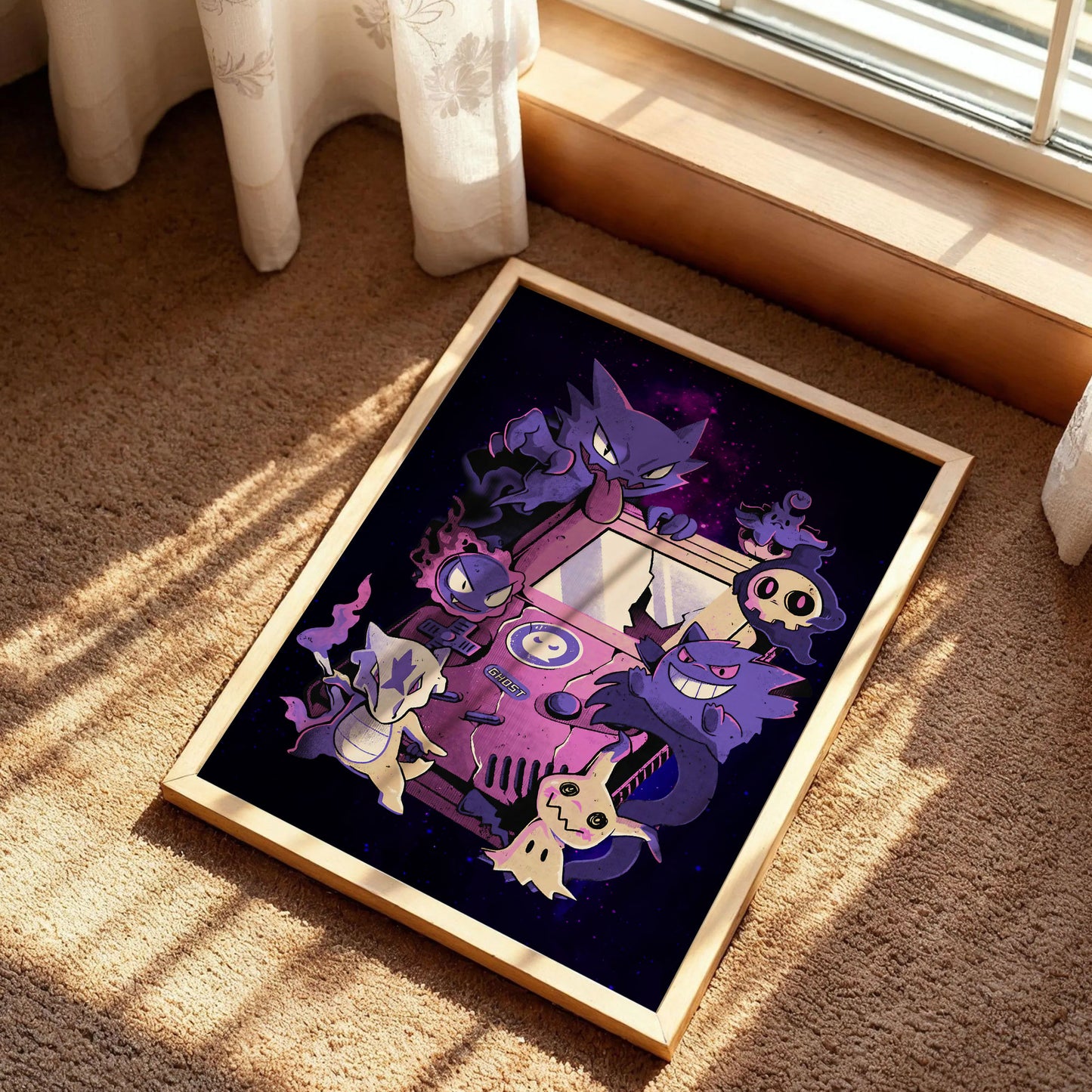 Gengar, Mimikyu, Haunter, Gastly Poster
