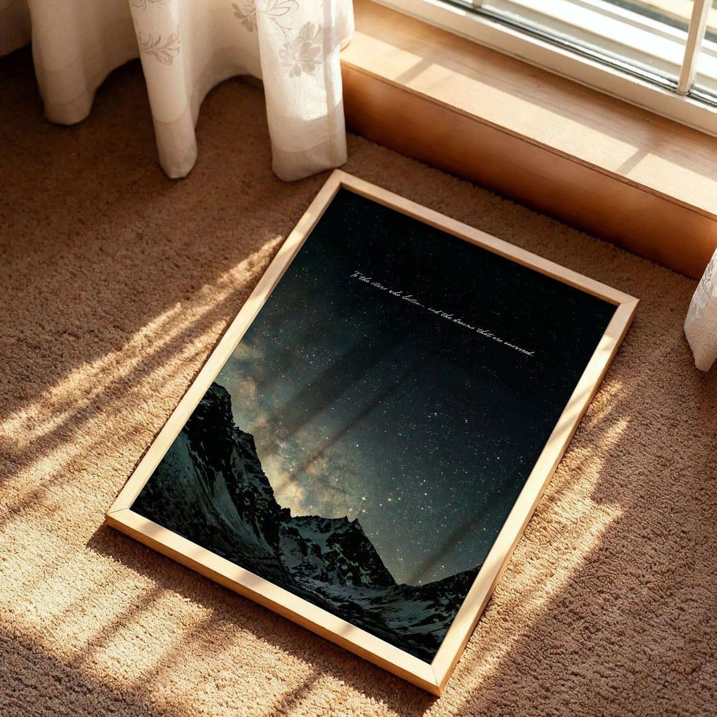 To the Stars Who Listen Velaris Print