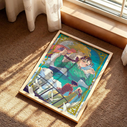 Howl's Moving Castle Studio Ghibli Poster
