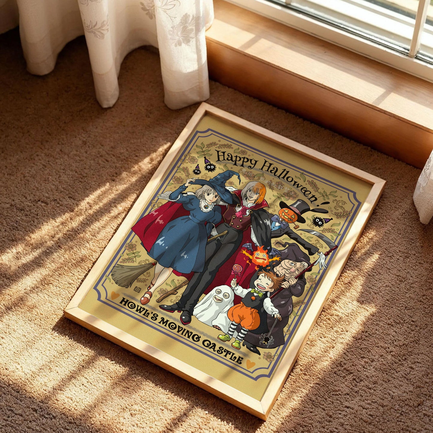 Howl's Moving Castle Halloween Poster