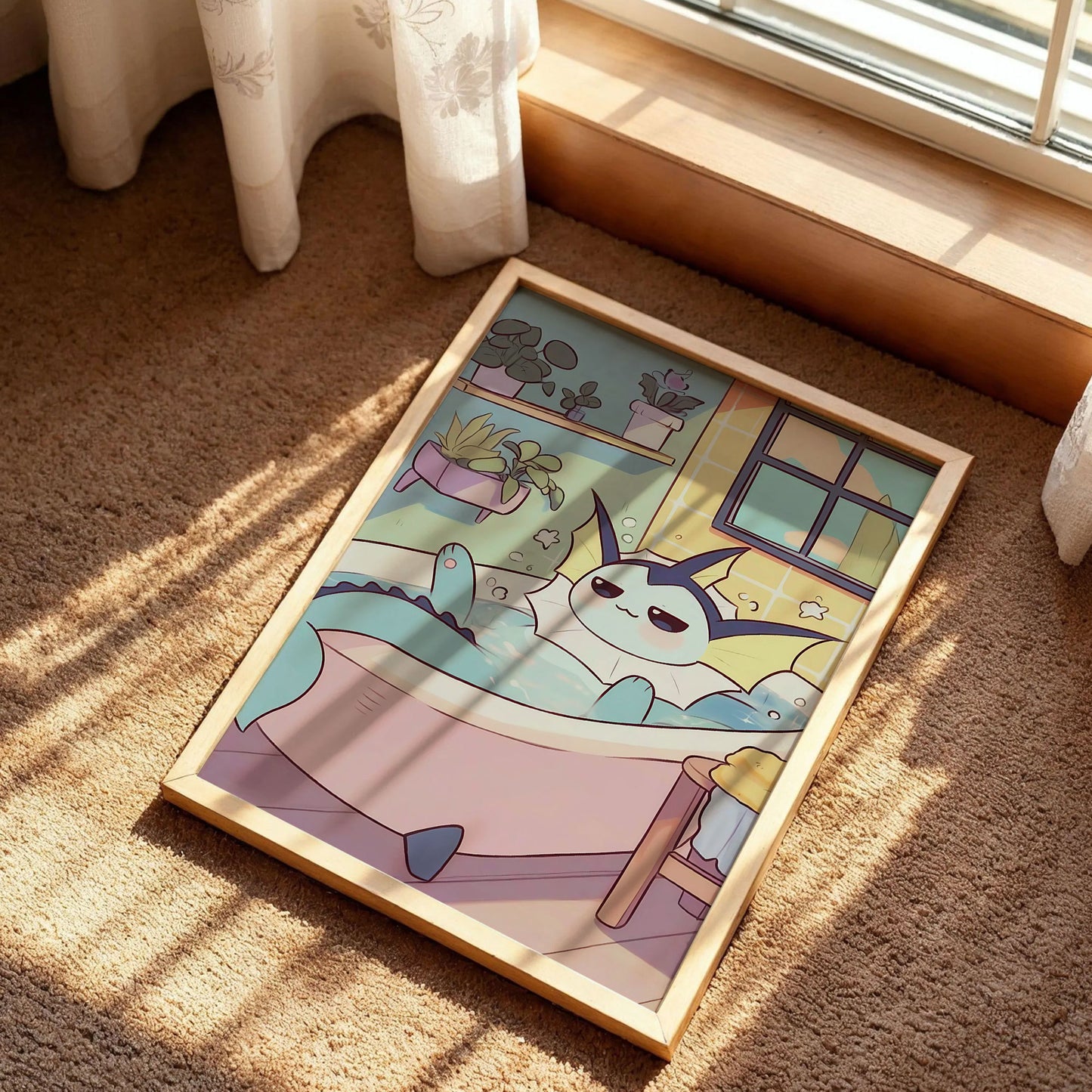 Vaporeon Pokémon Art