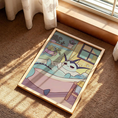 Vaporeon Pokémon Art