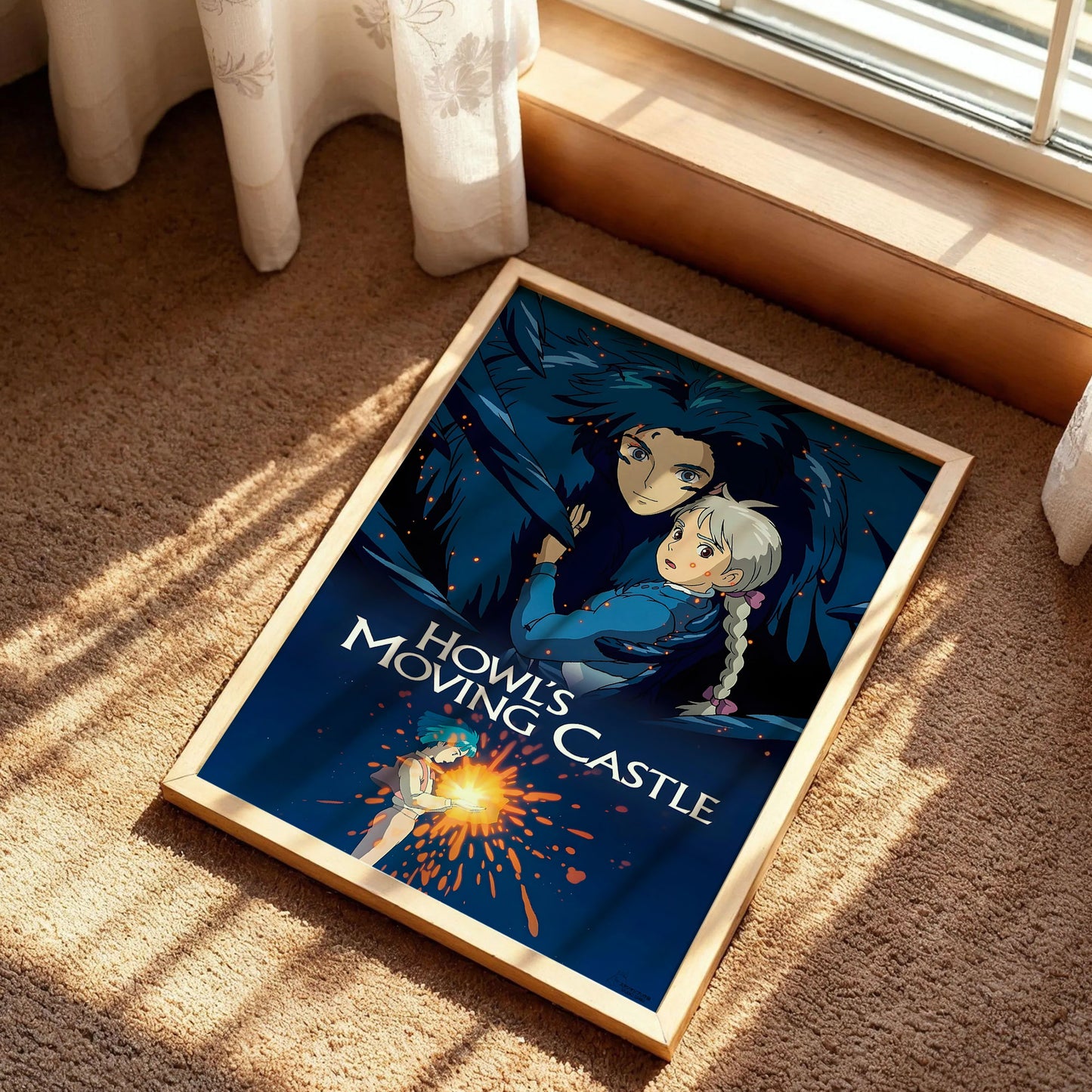 Studio Ghibli film Howl's Moving Castle Poster