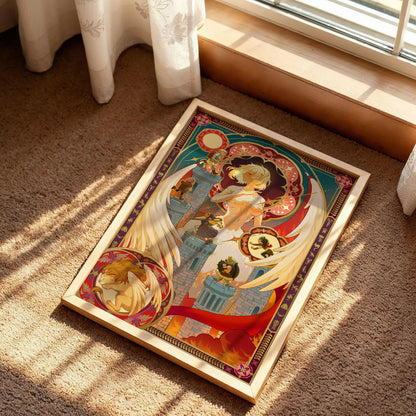 Delicious in Dungeon Gold Foil Art Print