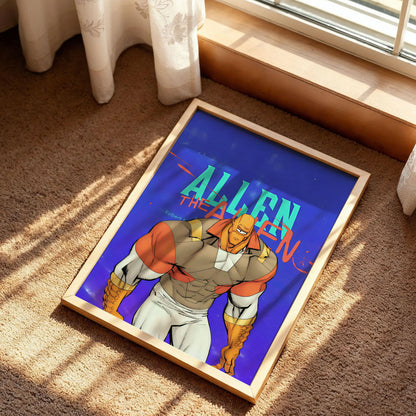 Allen the Alien Art Print
